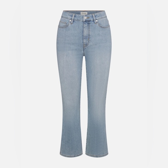 Frame Denim Denim - Frame Denim Le Crop High-Rise Mini Boot Crop Jeans.